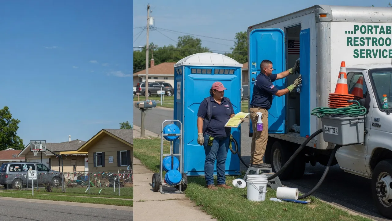 Portable Toilet Rental in Tipton, MO near me